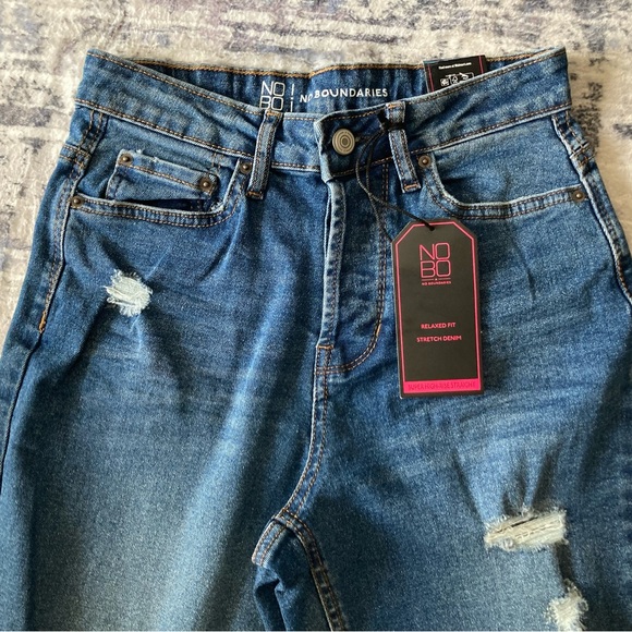 No Boundaries' Boyfriend Jeans Size 1 - Picture 6 of 11